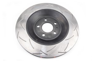 Audi RS6 Brake Rotor (1) - Rear - DBA - 4000 Series T3 Slotted - `13-`17