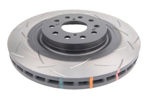Honda Civic Type R Brake Rotor (1) - Front - DBA - 4000 Series T3 Slotted - `17-`27