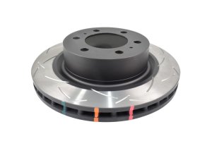 Toyota Landcruiser Brake Rotor (1) - Front - DBA - 4000 Series Slotted - `22-`27