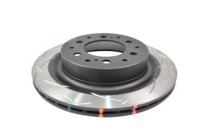 Toyota Landcruiser Brake Rotor (1) - Front - DBA - 4000 Series Slotted T3 - `22-`27