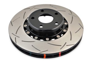 Toyota FR-S Brake Rotors (2) - Front - DBA - 5000 Series T3 Slotted - Black - `13-`27