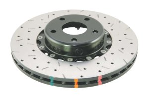 Subaru BRZ Brake Rotor (1) - Front - DBA - 5000 Series XS Drilled/Slotted - Black - `13-`27