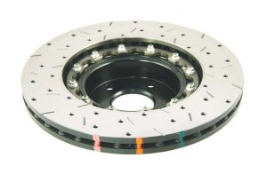 Subaru BRZ Brake Rotor (1) - Front - DBA - 5000 Series XS Drilled/Slotted - Black - `13-`27