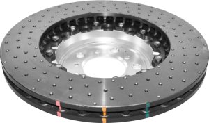 BMW M3 Brake Rotor (1) - Front - DBA - 5000 Series Drilled - `08-`13