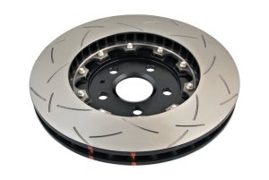 Chevrolet Camaro Brake Rotors (2) - Front - DBA - 5000 Series Slotted - Black - `10-`27