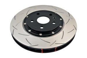 Chevrolet Camaro Brake Rotors (2) - Front - DBA - 5000 Series Slotted - Black - `10-`27