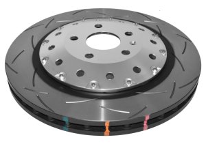 Audi RS-3 Brake Rotor (1) - Front - DBA - 5000 Series T3 Slotted - `15-`27
