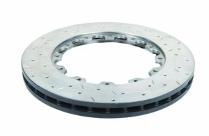 Chevrolet Corvette Brake Rotor (1) - Front - DBA - 5000 Series Drilled and Slotted - `06-`12