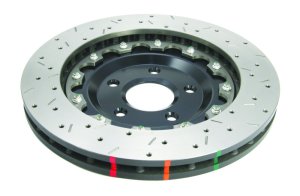 Chevrolet Corvette C6 Brake Rotors (2) - Front - DBA - 5000 Series XS Drilled/Slotted - Black - `05-`12