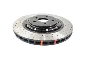 Toyota Yaris GR Brake Rotor (1) - Front - DBA - 5000 Series Drilled - `21-`27
