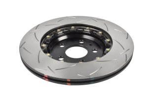 Tesla Model 3 Brake Rotors (2) - Rear - DBA - 5000 Series T3 Slotted - Black - `17-`23 Tesla Model 3 Brake Rotors (2) - Rear - DBA - 5000 Series T3 Slotted - Black - `17-`23