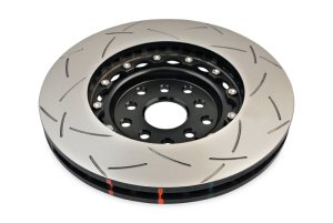Subaru STi Brake Rotors (2) - Front - DBA - 5000 Series T3 Slotted - Black Hat - `04-`07 Subaru STi Brake Rotors (2) - Front - DBA - 5000 Series T3 Slotted - Black Hat - `04-`07
