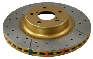 Subaru BRZ Brake Rotor (1) - Front - DBA - Street Series Drilled/Slotted - `12-`27