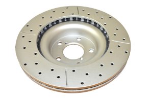 Subaru BRZ Brake Rotor (1) - Front - DBA - Street Series Drilled/Slotted - `12-`27