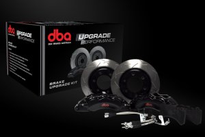 Ford Ranger Raptor Brake Kit - DBA - 4000 Series Rotors + XP-Level Pads + 6 Piston Calipers - `22-`27 Ford Ranger Raptor Brake Kit - DBA - 4000 Series Rotors + XP-Level Pads + 6 Piston Calipers - `22-`27