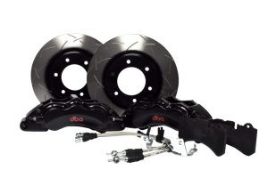 Ford Ranger Raptor Brake Kit - DBA - 4000 Series Rotors + XP-Level Pads + 6 Piston Calipers - `22-`27