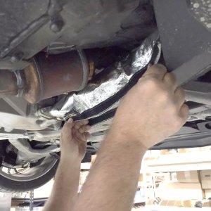 Chevrolet Corvette Heat Shroud - DEI - Oil Cooler Line Cover - `15-`27