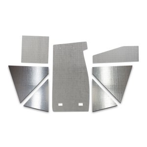 Polaris Slingshot Heat Shield Kit - Passenger Floor & Transmission Tunnel - DEI - 11 Piece Custom Cut - `20-`25 Polaris Slingshot Heat Shield Kit - Passenger Floor & Transmission Tunnel - DEI - 11 Piece Custom Cut - `20-`25