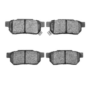 Honda Integra Brake Pads - Rear - DFC - Low Metallic Track/Street - `85-`14