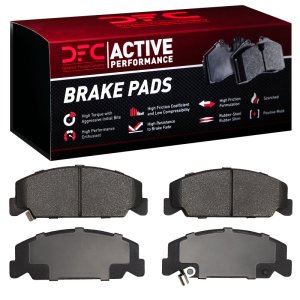 Honda Civic Brake Pads - Front - DFC - Active Performance Pads - Low Metallic - `84-`00 Honda Civic Brake Pads - Front - DFC - Active Performance Pads - Low Metallic - `84-`00