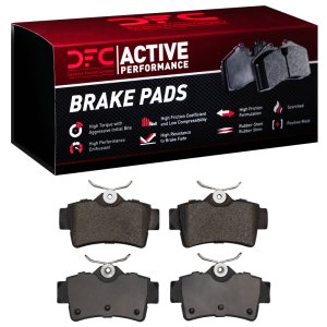 Ford Mustang Brake Pads - Rear - DFC - Active Performance Pads - Low Metallic - `94-`04