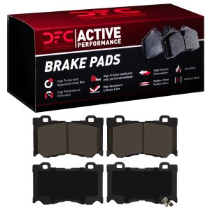 Nissan Z Brake Pads - Front - DFC - Low Metallic Active Performance - `08-`26