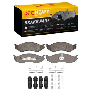 Jeep Wrangler Brake Pads - Front - DFC - Heavy Duty Semi-Metallic - `90-`06 Jeep Wrangler Brake Pads - Front - DFC - Heavy Duty Semi-Metallic - `90-`06