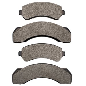 Chevrolet C3500HD Brake Pads - Front + Rear - DFC - Semi-Metallic - `73-`12