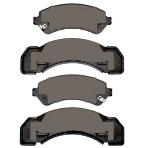Chevrolet C3500HD Brake Pads - Front + Rear - DFC - Semi-Metallic - `73-`12