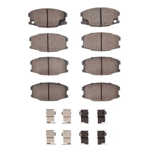 Mitsubishi Fuso FE Brake Pads - Rear/Front - DFC - Heavy Duty - `95-`04