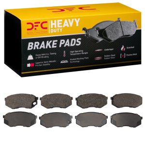 Mitsubishi Fuso FE Brake Pads - Front - DFC - Semi Metallic - `95-`04