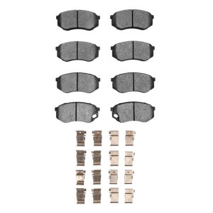 Mitsubishi Fuso FE Brake Pads - Front - DFC - Heavy Duty - `95-`04