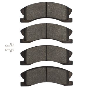 Jeep Grand Cherokee Brake Pads - Front - DFC - Semi Metallic - `99-`04