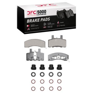 Chevrolet K3500 Brake Pads - Front - DFC - 5000 Advanced Semi Metallic - `88-`02 Chevrolet K3500 Brake Pads - Front - DFC - 5000 Advanced Semi Metallic - `88-`02