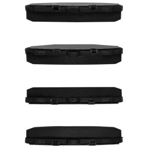 Land Rover Defender Brake Pads - Rear - DFC - 5000 Advanced Low Metallic - `74-`16