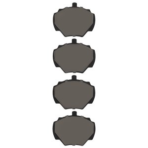 Land Rover Defender Brake Pads - Rear - DFC - 5000 Advanced Low Metallic - `74-`16