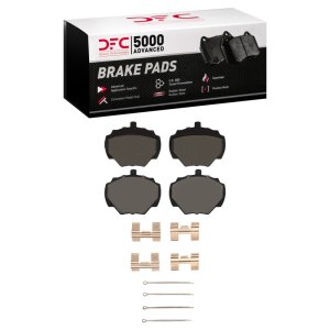 Land Rover Defender 90 Brake Pads - Rear - DFC - 5000 Advanced Low Metallic - `74-`16