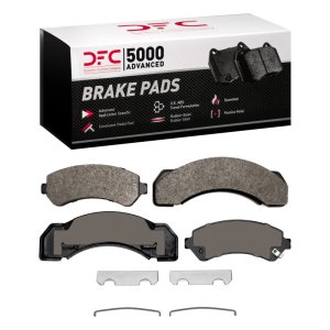 Chevrolet P30 Brake Pads - Front + Rear - DFC - 5000 Advanced Semi Metallic - `97-`12 Chevrolet P30 Brake Pads - Front + Rear - DFC - 5000 Advanced Semi Metallic - `97-`12