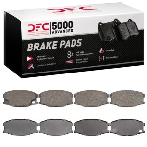 Mitsubishi Fuso FE Brake Pads - Rear/Front - DFC - 5000 Advanced Semi Metallic - `95-`04