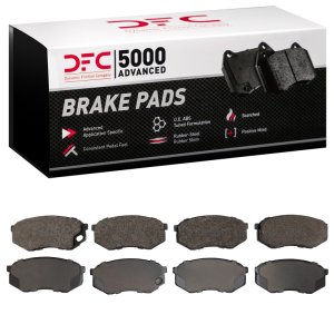 Mitsubishi Fuso FE Brake Pads - Front - DFC - 5000 Advanced Semi Metallic - `95-`04