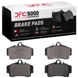 Porsche 911 Brake Pads - Rear - DFC - 5000 Advanced Low Metallic - `97-`12 Porsche 911 Brake Pads - Rear - DFC - 5000 Advanced Low Metallic - `97-`12