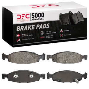 Jeep Grand Cherokee Brake Pads - Front - DFC - 5000 Advanced Semi Met - `99-`02