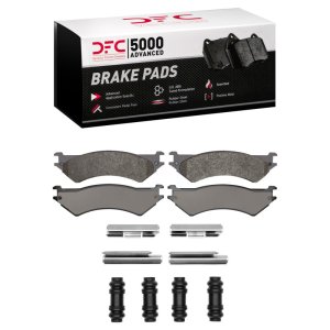 Ford E-350 Econoline Brake Pads - Rear - DFC - 5000 Advanced Semi Metallic - `99-`07 Ford E-350 Econoline Brake Pads - Rear - DFC - 5000 Advanced Semi Metallic - `99-`07