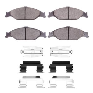 Ford Mustang Brake Pads - Front - DFC - 5000 Advanced Ceramic - `99-`04