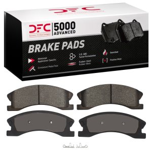 Jeep Grand Cherokee Brake Pads - Front - DFC - 5000 Advanced Semi Met - `99-`04