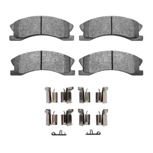 Jeep Grand Cherokee Brake Pads - Front - DFC - 5000 Advanced Semi Metallic - `99-`04