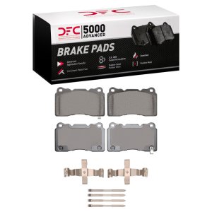 Honda Civic Brake Pads - Front - DFC - 5000 Advanced Low Metallic - `17-`25