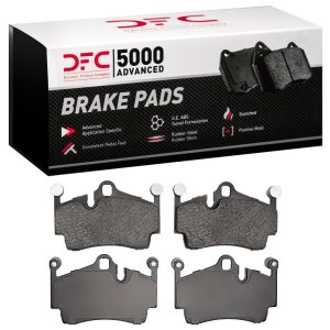 Porsche 718 Cayman Brake Pads - Rear - DFC - 5000 Advanced Low Metallic - `05-`23 Porsche 718 Cayman Brake Pads - Rear - DFC - 5000 Advanced Low Metallic - `05-`23