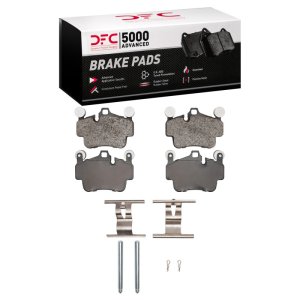 Porsche 911 Brake Pads - Front + Rear - DFC - 5000 Advanced Low Metallic - `05-`23 Porsche 911 Brake Pads - Front + Rear - DFC - 5000 Advanced Low Metallic - `05-`23