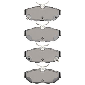 Ford Mustang Brake Pads - Rear - DFC - 5000 Advanced Ceramic - `05-`14